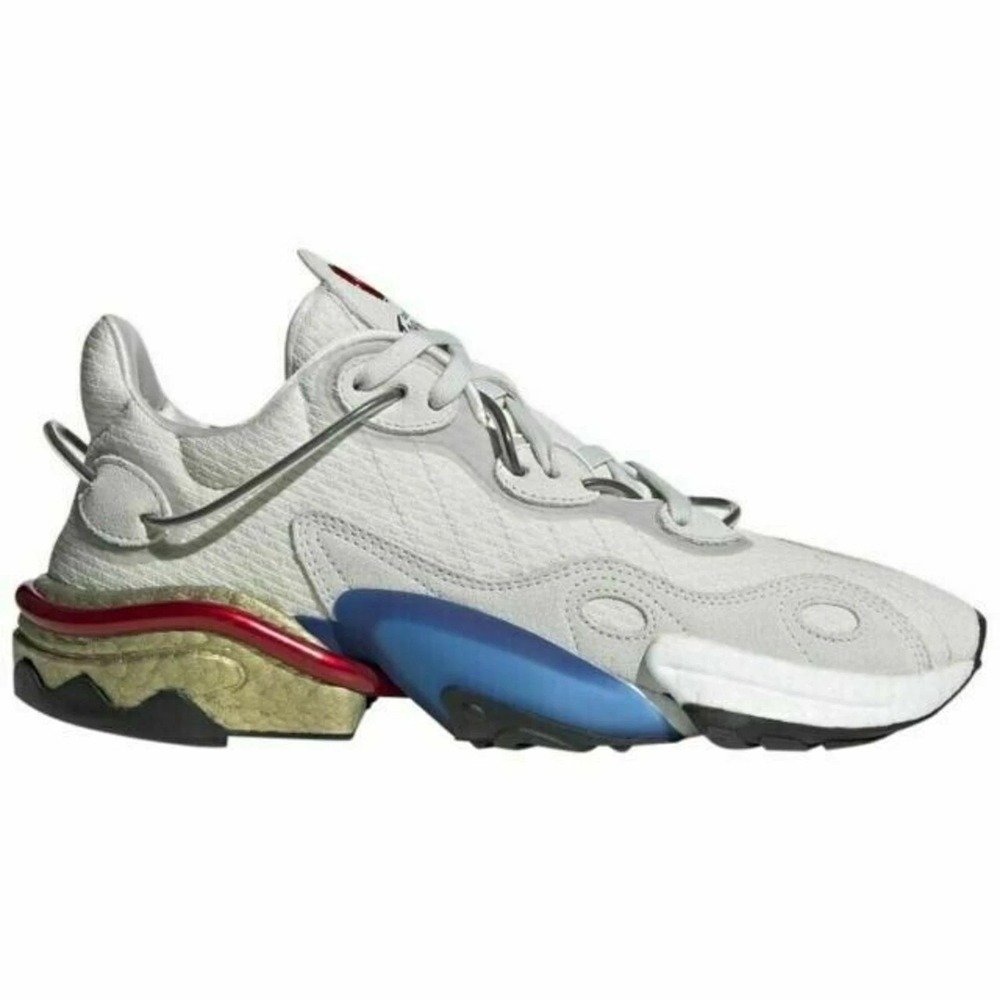 Mens Size 8 Adidas Torsion X Spacesuit Orbit Grey Gold Boost White Shoes FV4552